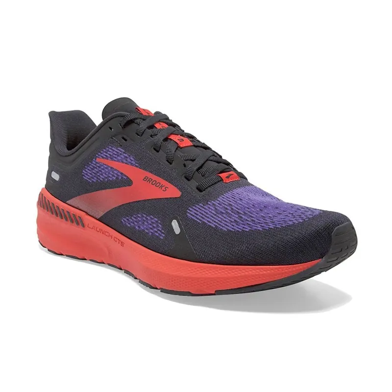 Brooks Women's Launch GTS 9 - Black/Red-2